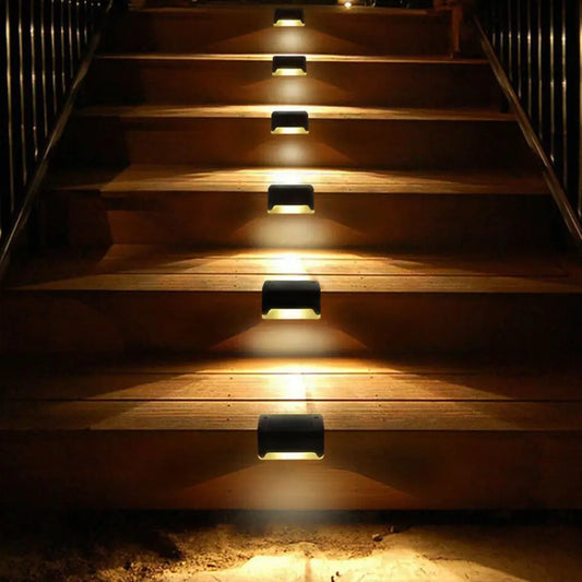 Kit Eclairage LED Marche Escalier Sans Fil Extérieur